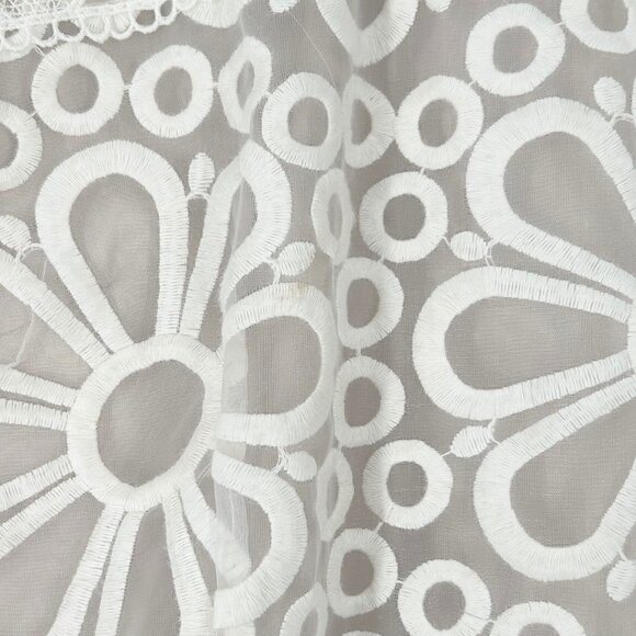 Ann Sui BHLDN Cleo Floral Lace Mini Dress - Picture 9 of 10